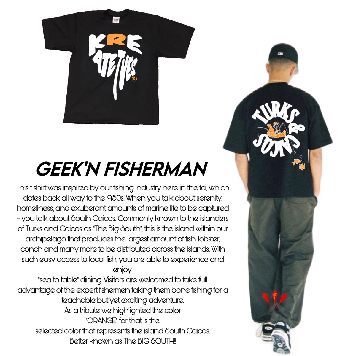 GEEK'N FISHERMAN BLACK SET