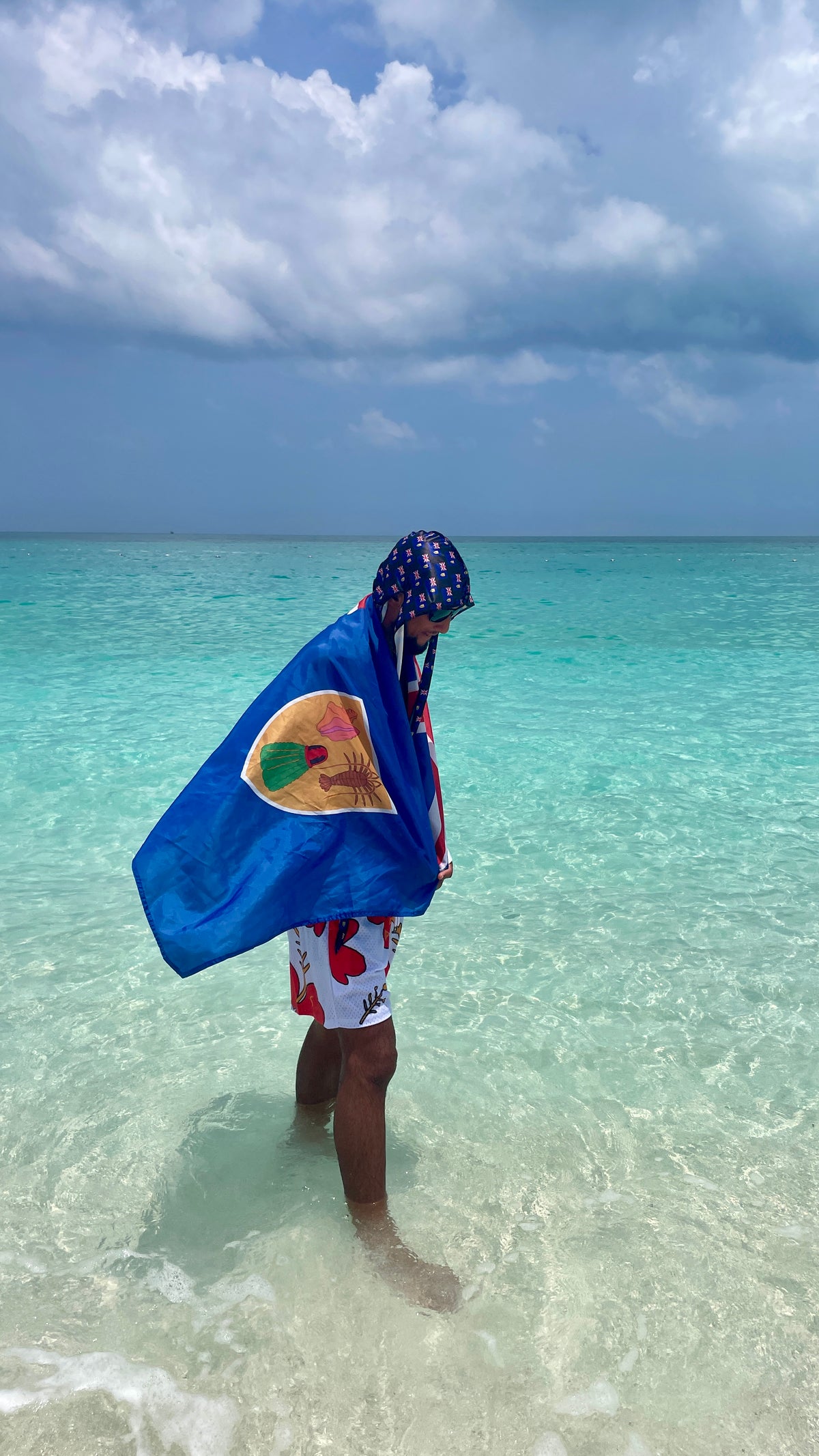 Turks & Caicos Flag Durag 🇹🇨