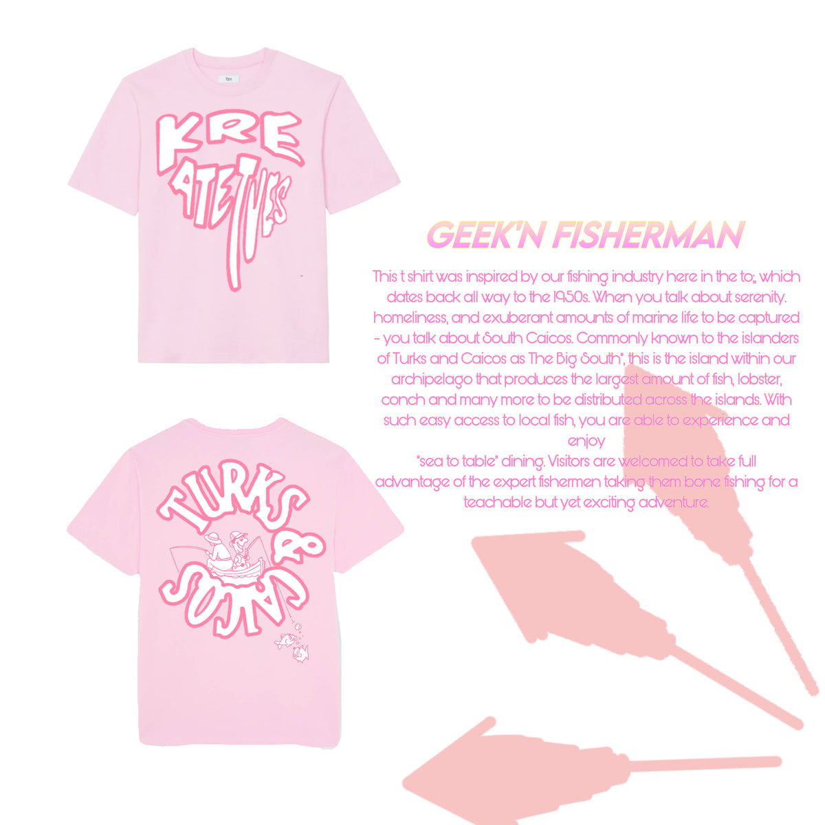 GEEK'N FISHERMAN PINK SET