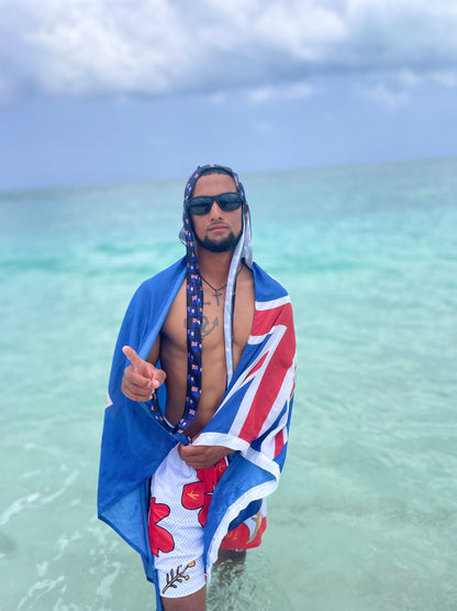 Turks & Caicos Flag Durag 🇹🇨