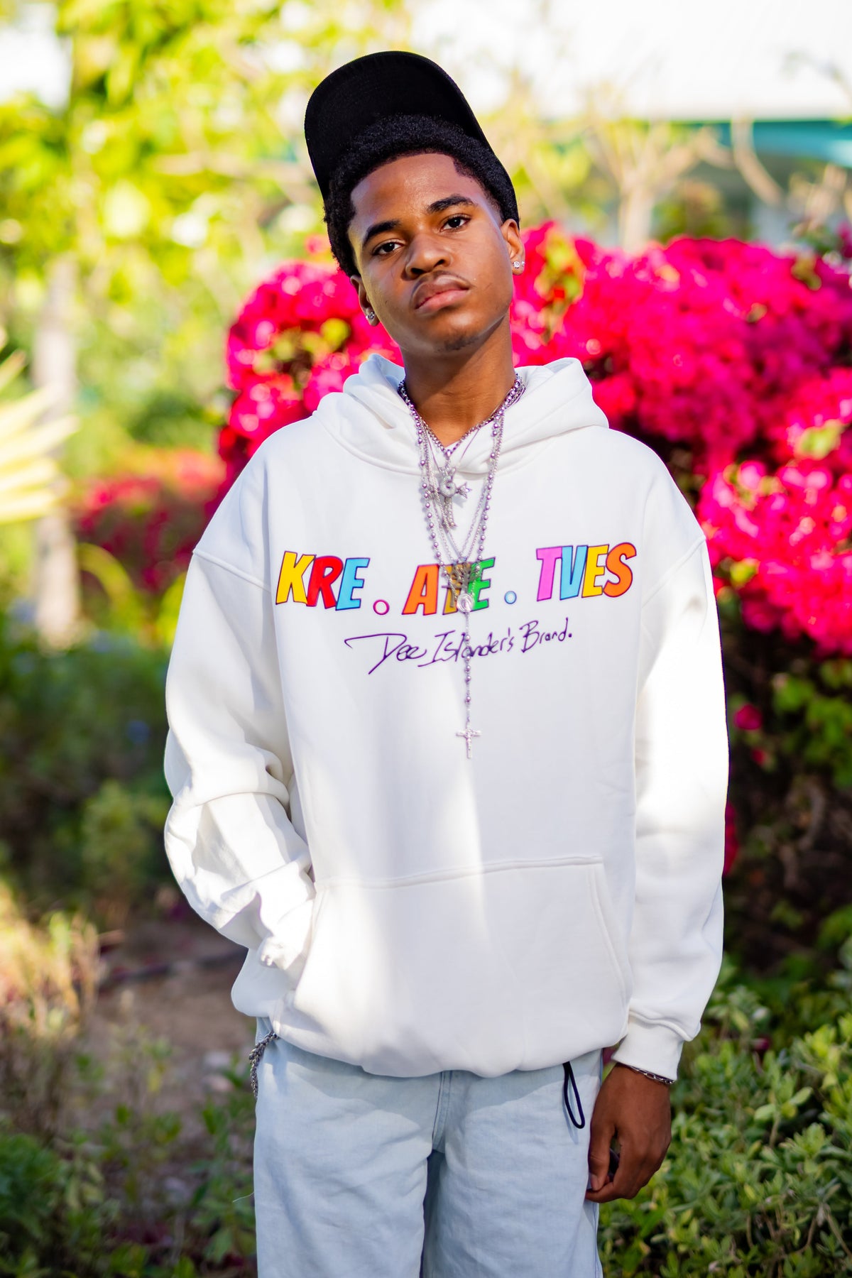 TCI’S NATIONAL COLORS HOODIE (WHITE)