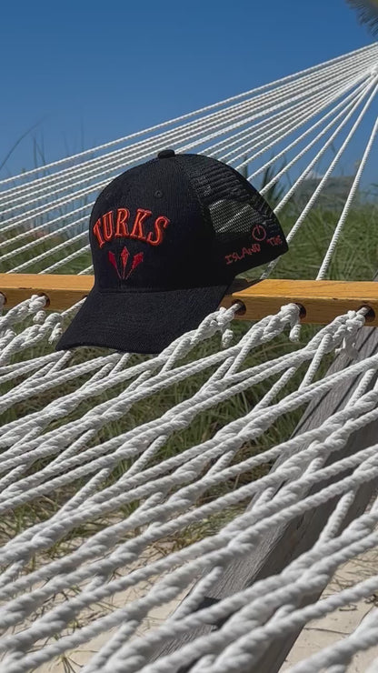 TURKS UP Trucker Cap (Corduroy)
